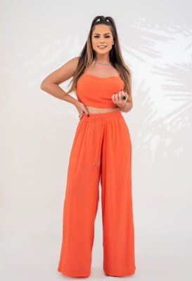 Cropped Lili - Coral